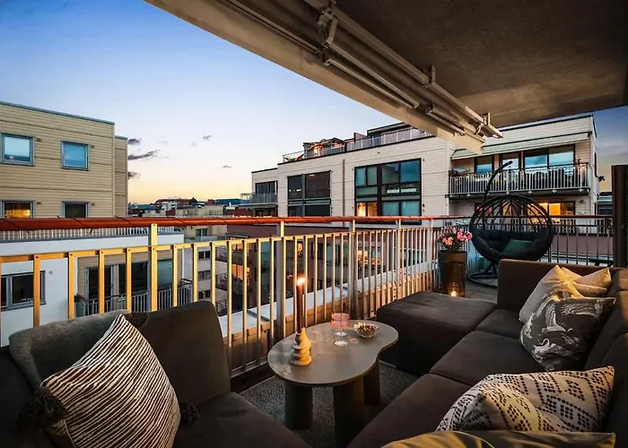 Dinbnb L Unbeatable Location L Priv Rooftop L Self Check-in Lägenhet